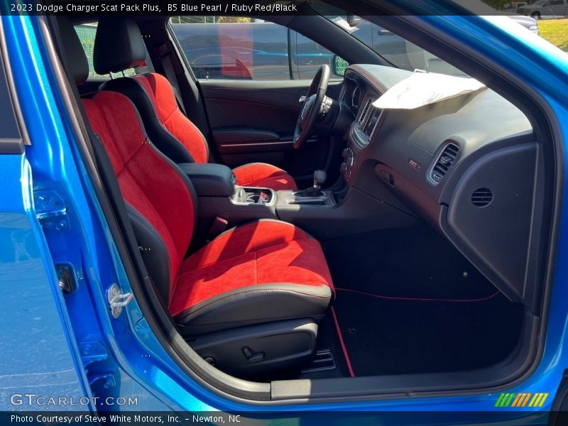B5 Blue Pearl / Ruby Red/Black 2023 Dodge Charger Scat Pack Plus