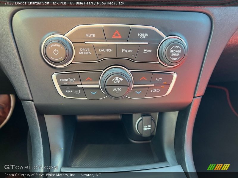 B5 Blue Pearl / Ruby Red/Black 2023 Dodge Charger Scat Pack Plus