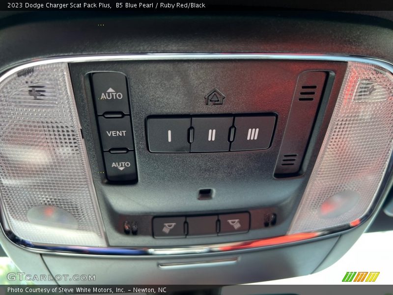 B5 Blue Pearl / Ruby Red/Black 2023 Dodge Charger Scat Pack Plus