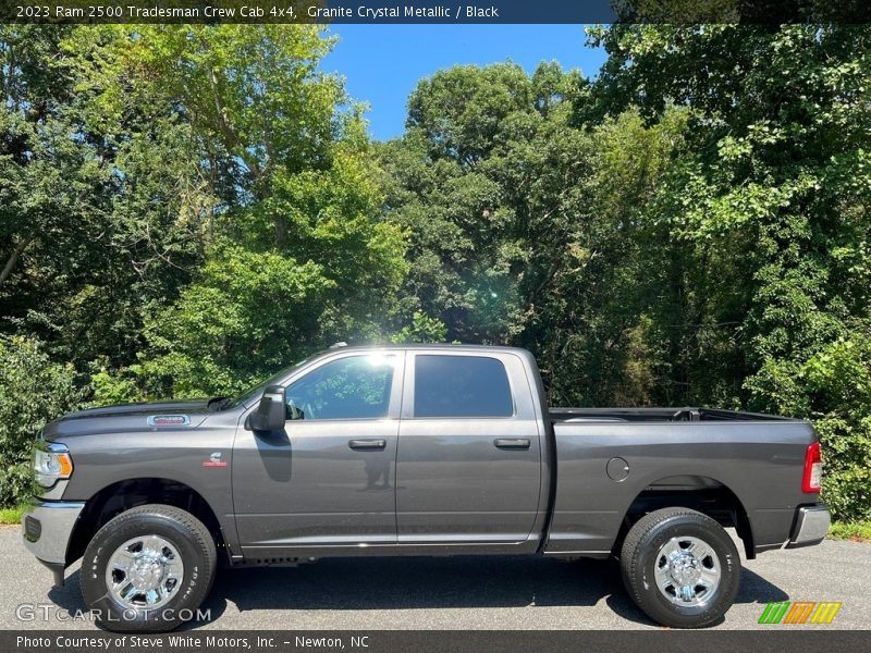 Granite Crystal Metallic / Black 2023 Ram 2500 Tradesman Crew Cab 4x4