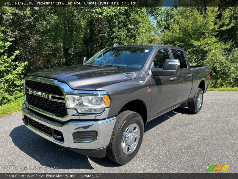 Granite Crystal Metallic / Black 2023 Ram 2500 Tradesman Crew Cab 4x4