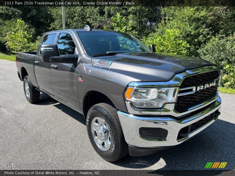 Granite Crystal Metallic / Black 2023 Ram 2500 Tradesman Crew Cab 4x4