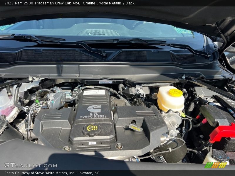 Granite Crystal Metallic / Black 2023 Ram 2500 Tradesman Crew Cab 4x4