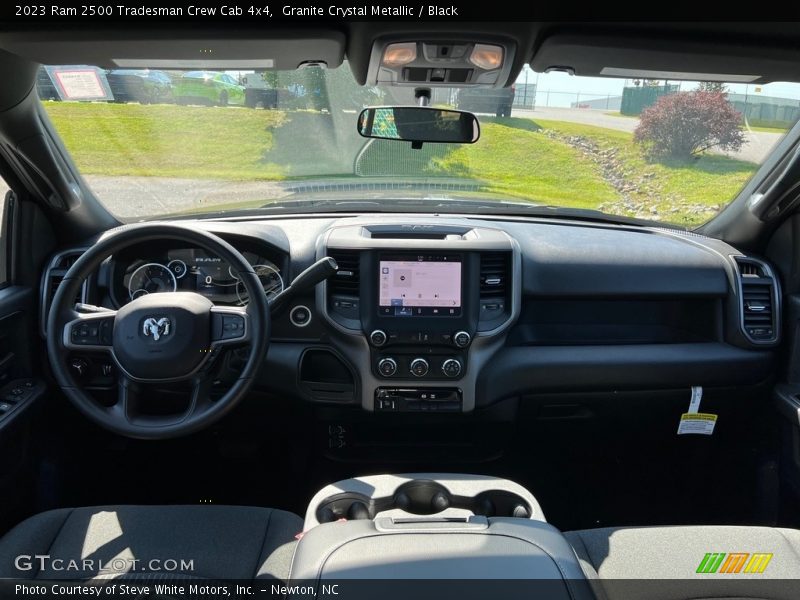 Granite Crystal Metallic / Black 2023 Ram 2500 Tradesman Crew Cab 4x4