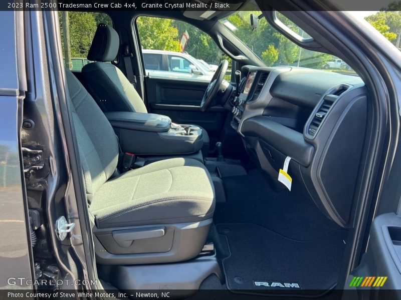 Granite Crystal Metallic / Black 2023 Ram 2500 Tradesman Crew Cab 4x4