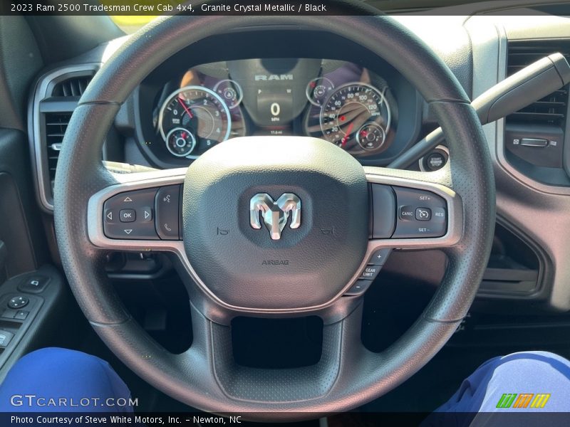 Granite Crystal Metallic / Black 2023 Ram 2500 Tradesman Crew Cab 4x4