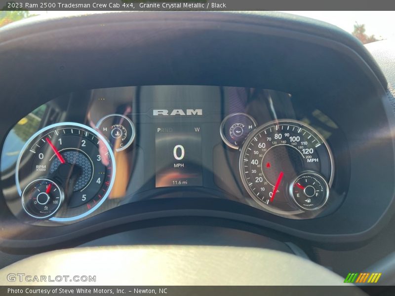 Granite Crystal Metallic / Black 2023 Ram 2500 Tradesman Crew Cab 4x4