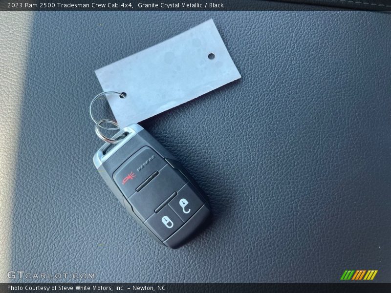 Granite Crystal Metallic / Black 2023 Ram 2500 Tradesman Crew Cab 4x4