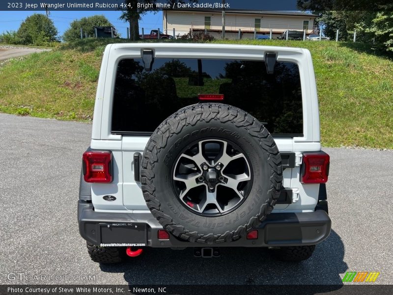 Bright White / Dark Saddle/Black 2023 Jeep Wrangler Unlimited Rubicon 4x4