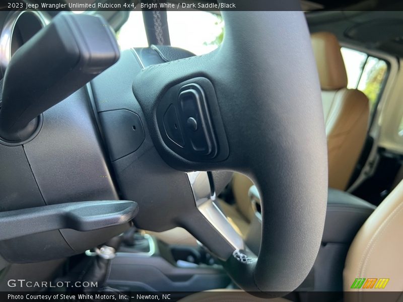 Bright White / Dark Saddle/Black 2023 Jeep Wrangler Unlimited Rubicon 4x4