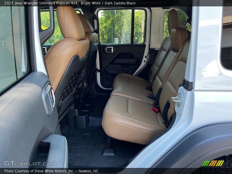 Bright White / Dark Saddle/Black 2023 Jeep Wrangler Unlimited Rubicon 4x4