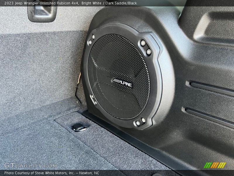 Bright White / Dark Saddle/Black 2023 Jeep Wrangler Unlimited Rubicon 4x4