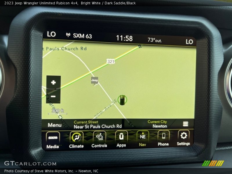 Bright White / Dark Saddle/Black 2023 Jeep Wrangler Unlimited Rubicon 4x4