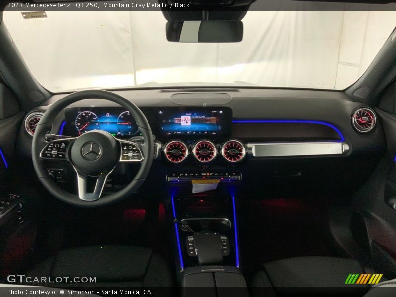 Mountain Gray Metallic / Black 2023 Mercedes-Benz EQB 250