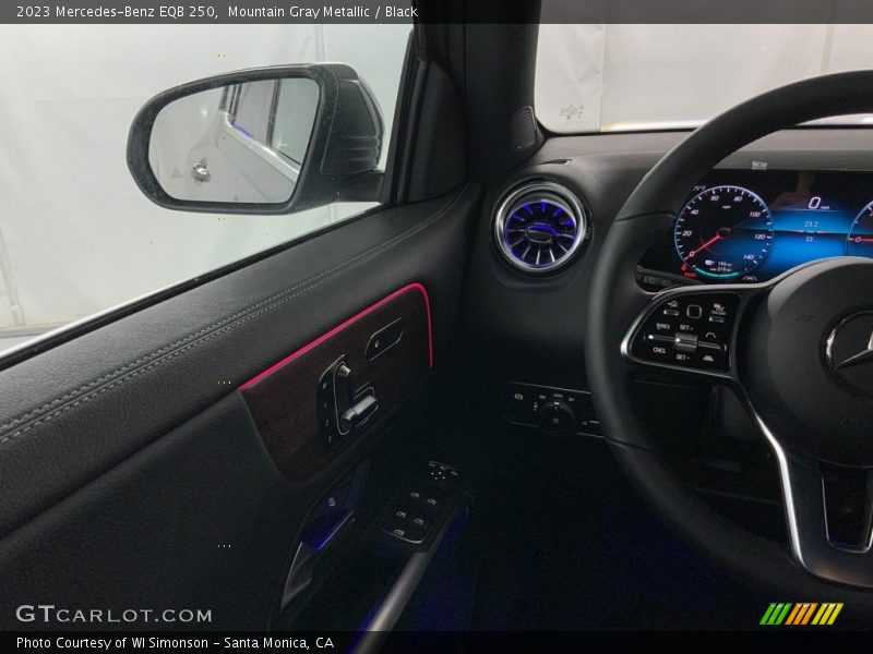 Mountain Gray Metallic / Black 2023 Mercedes-Benz EQB 250