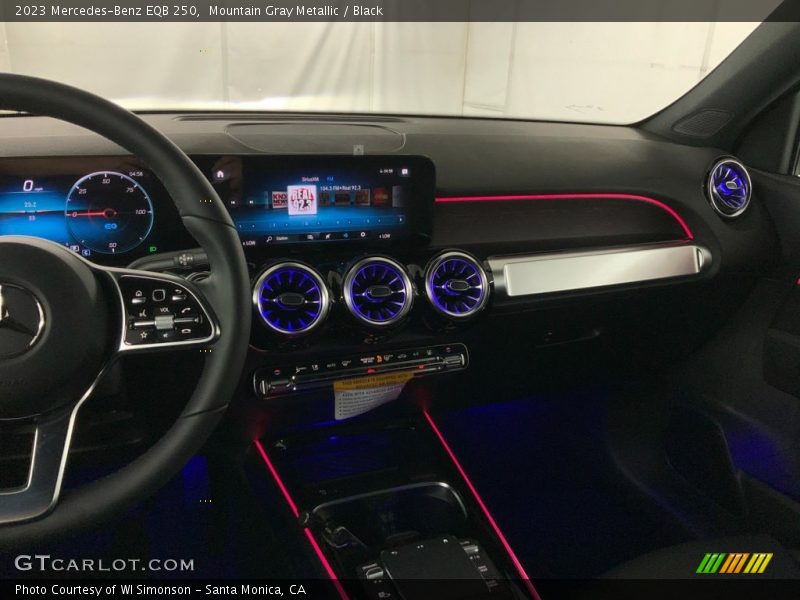 Mountain Gray Metallic / Black 2023 Mercedes-Benz EQB 250