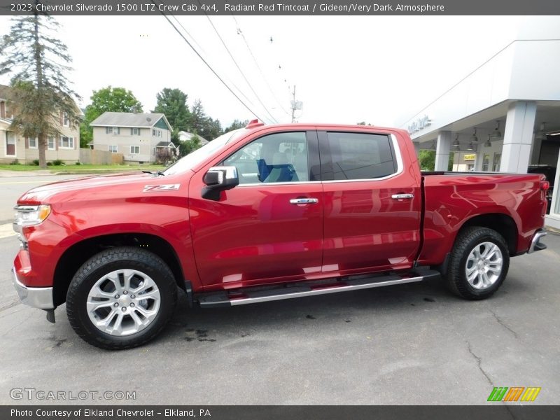  2023 Silverado 1500 LTZ Crew Cab 4x4 Radiant Red Tintcoat