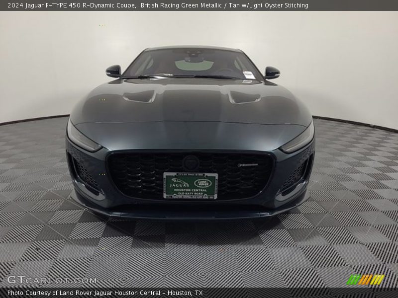 British Racing Green Metallic / Tan w/Light Oyster Stitching 2024 Jaguar F-TYPE 450 R-Dynamic Coupe