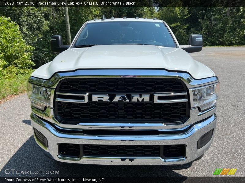 Bright White / Black 2023 Ram 2500 Tradesman Crew Cab 4x4 Chassis