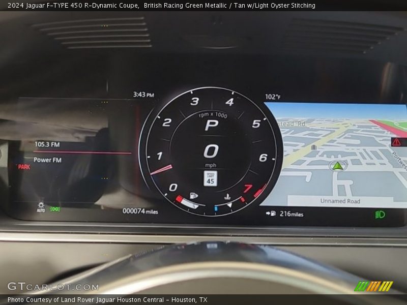  2024 F-TYPE 450 R-Dynamic Coupe 450 R-Dynamic Coupe Gauges