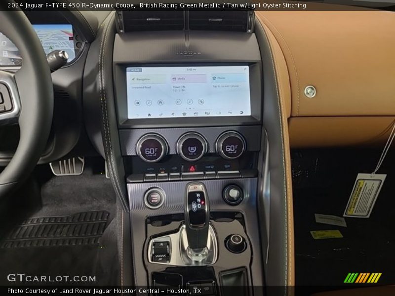 Controls of 2024 F-TYPE 450 R-Dynamic Coupe