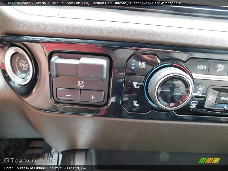 Controls of 2023 Silverado 1500 LTZ Crew Cab 4x4