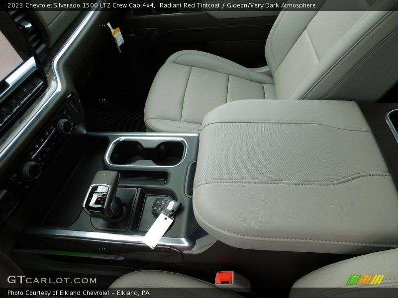 Radiant Red Tintcoat / Gideon/Very Dark Atmosphere 2023 Chevrolet Silverado 1500 LTZ Crew Cab 4x4
