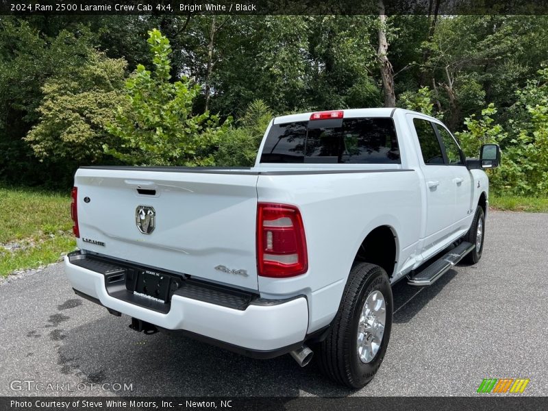 Bright White / Black 2024 Ram 2500 Laramie Crew Cab 4x4