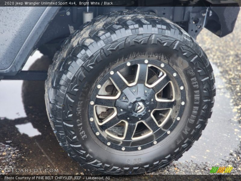 Custom Wheels of 2020 Wrangler Unlimited Sport 4x4