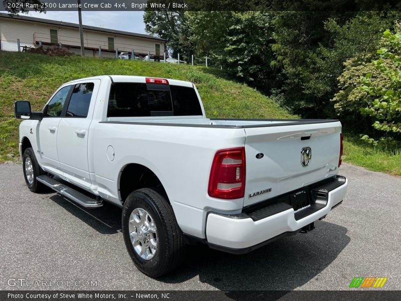 Bright White / Black 2024 Ram 2500 Laramie Crew Cab 4x4