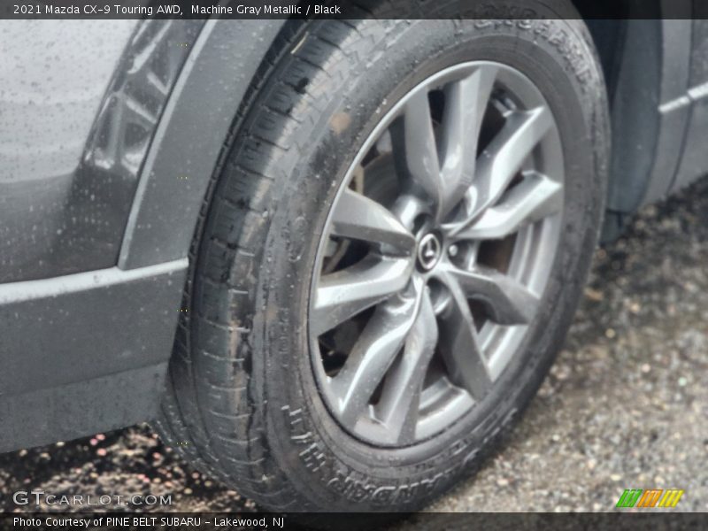 Machine Gray Metallic / Black 2021 Mazda CX-9 Touring AWD