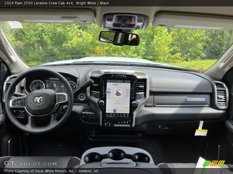 Dashboard of 2024 2500 Laramie Crew Cab 4x4