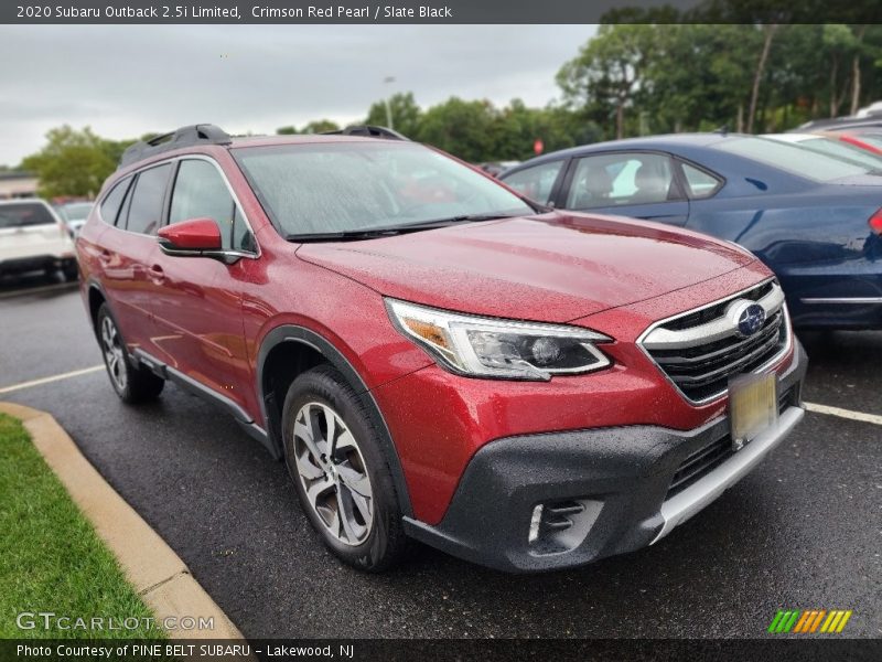 Front 3/4 View of 2020 Outback 2.5i Limited