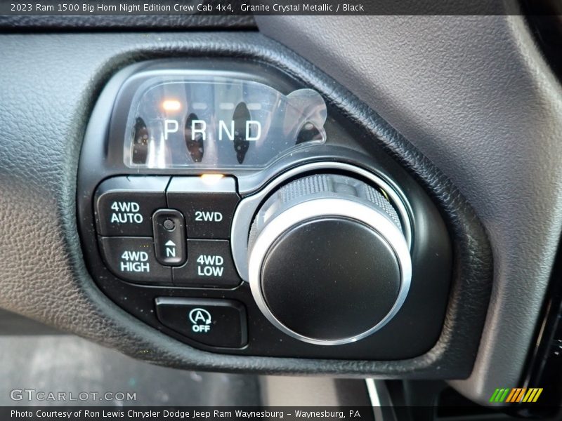 Granite Crystal Metallic / Black 2023 Ram 1500 Big Horn Night Edition Crew Cab 4x4