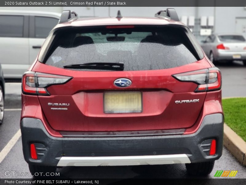 Crimson Red Pearl / Slate Black 2020 Subaru Outback 2.5i Limited