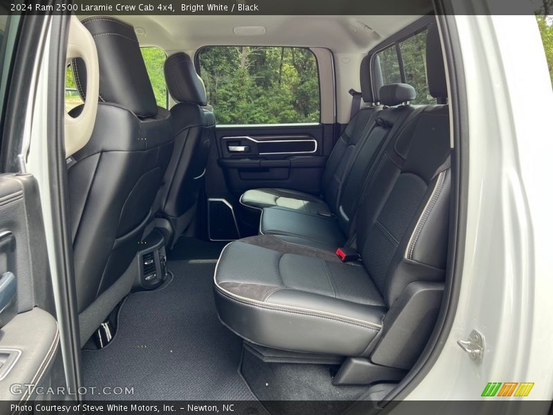 Rear Seat of 2024 2500 Laramie Crew Cab 4x4