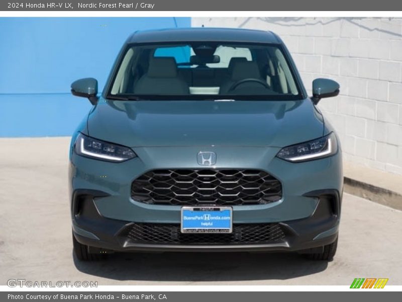 Nordic Forest Pearl / Gray 2024 Honda HR-V LX