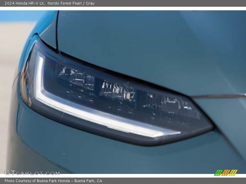 Nordic Forest Pearl / Gray 2024 Honda HR-V LX