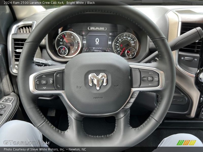 2024 2500 Laramie Crew Cab 4x4 Steering Wheel
