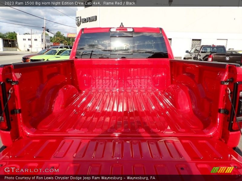 Flame Red / Black 2023 Ram 1500 Big Horn Night Edition Crew Cab 4x4