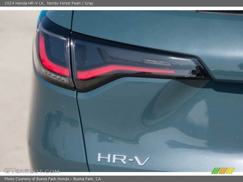 Nordic Forest Pearl / Gray 2024 Honda HR-V LX