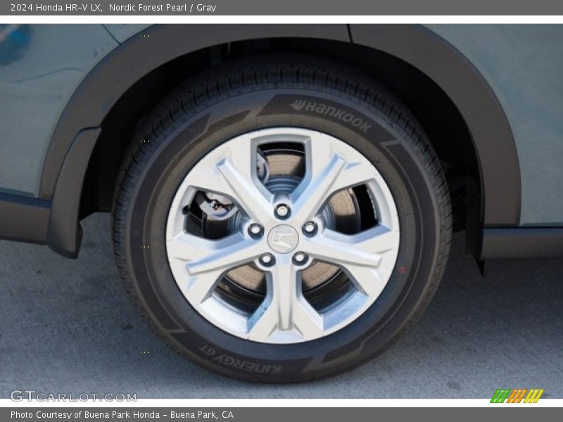 Nordic Forest Pearl / Gray 2024 Honda HR-V LX