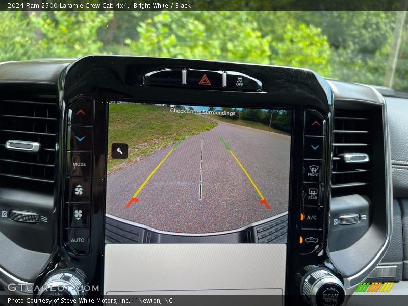 Controls of 2024 2500 Laramie Crew Cab 4x4