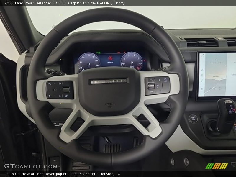 Carpathian Gray Metallic / Ebony 2023 Land Rover Defender 130 SE
