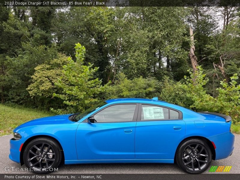  2023 Charger SXT Blacktop B5 Blue Pearl