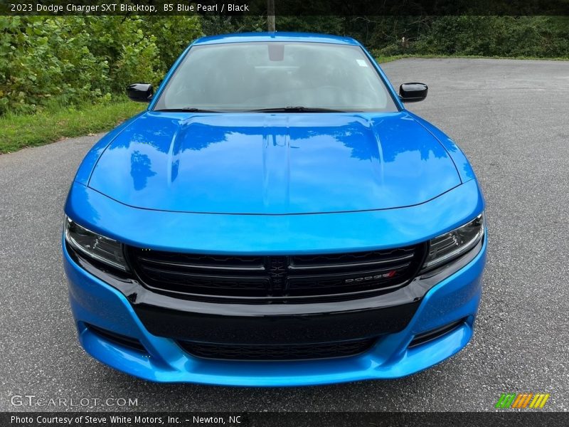 B5 Blue Pearl / Black 2023 Dodge Charger SXT Blacktop