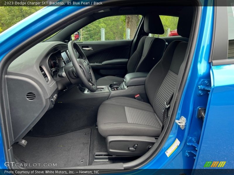 Front Seat of 2023 Charger SXT Blacktop