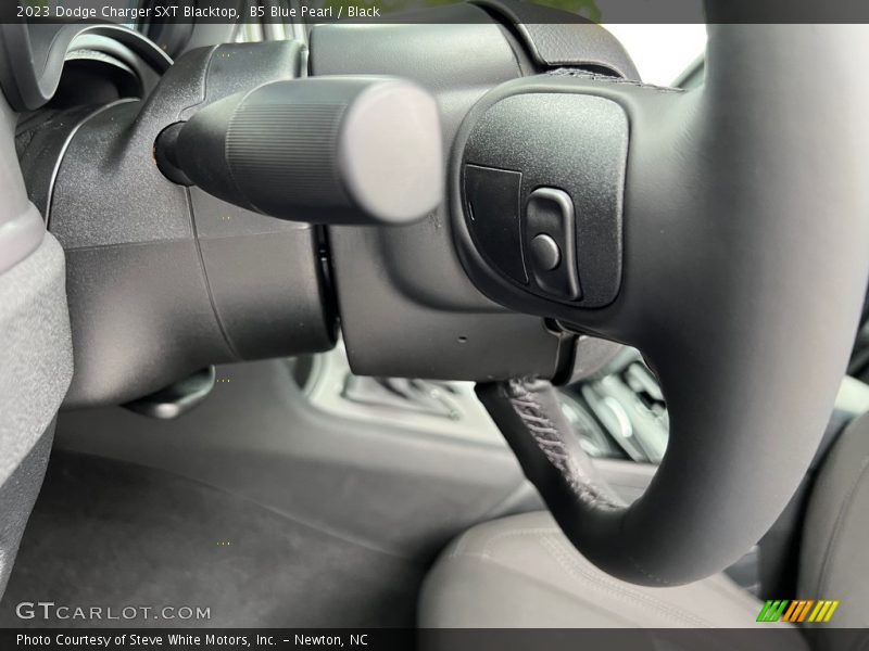 B5 Blue Pearl / Black 2023 Dodge Charger SXT Blacktop
