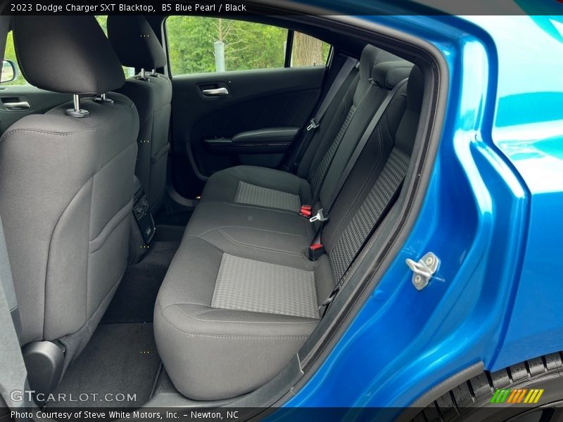 Rear Seat of 2023 Charger SXT Blacktop