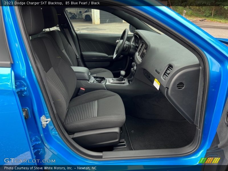 B5 Blue Pearl / Black 2023 Dodge Charger SXT Blacktop